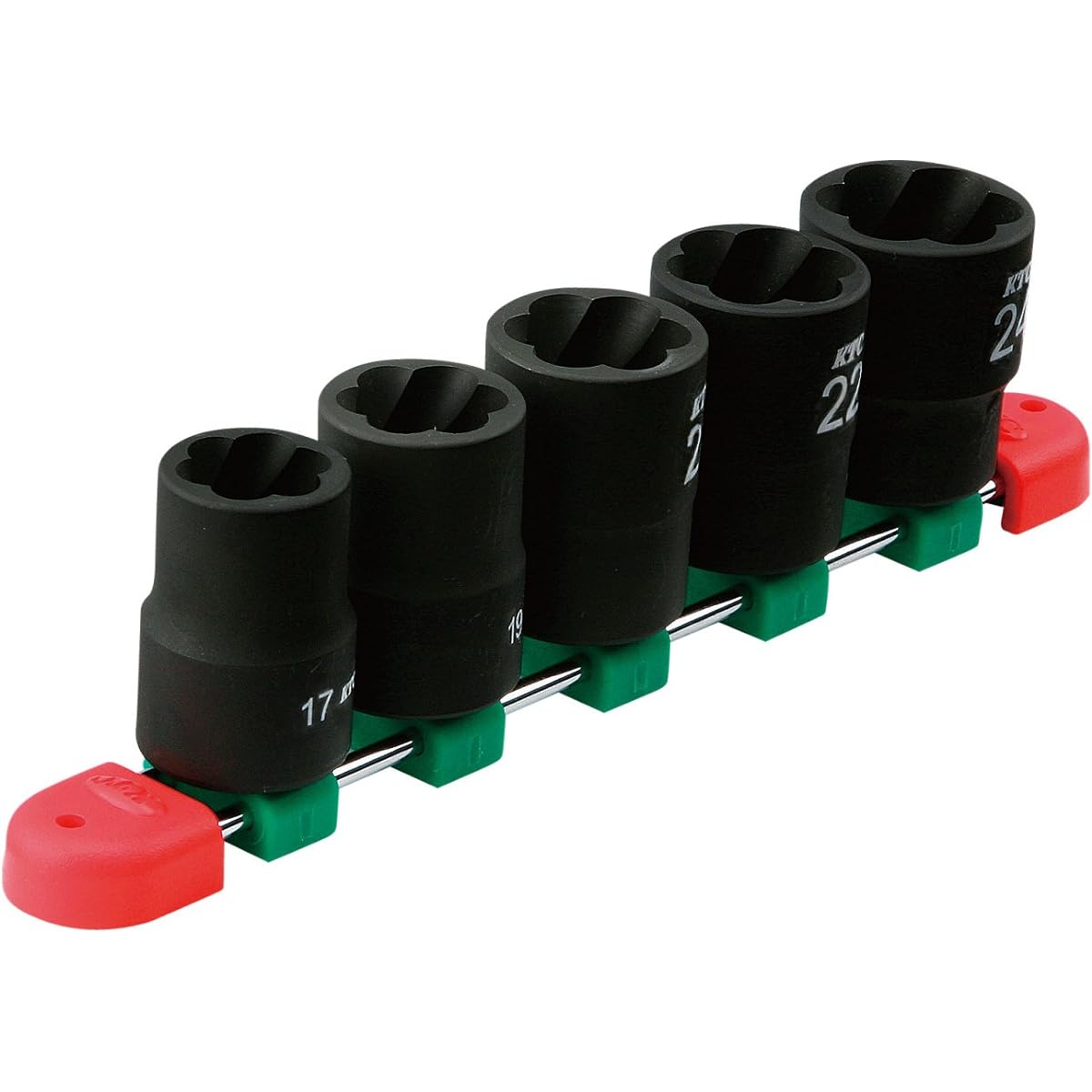 Kyoto Machinery Tools (KTC) Twist Socket Set TB4TW05 Drive Angle: 12.7mm 5 pieces 1 set