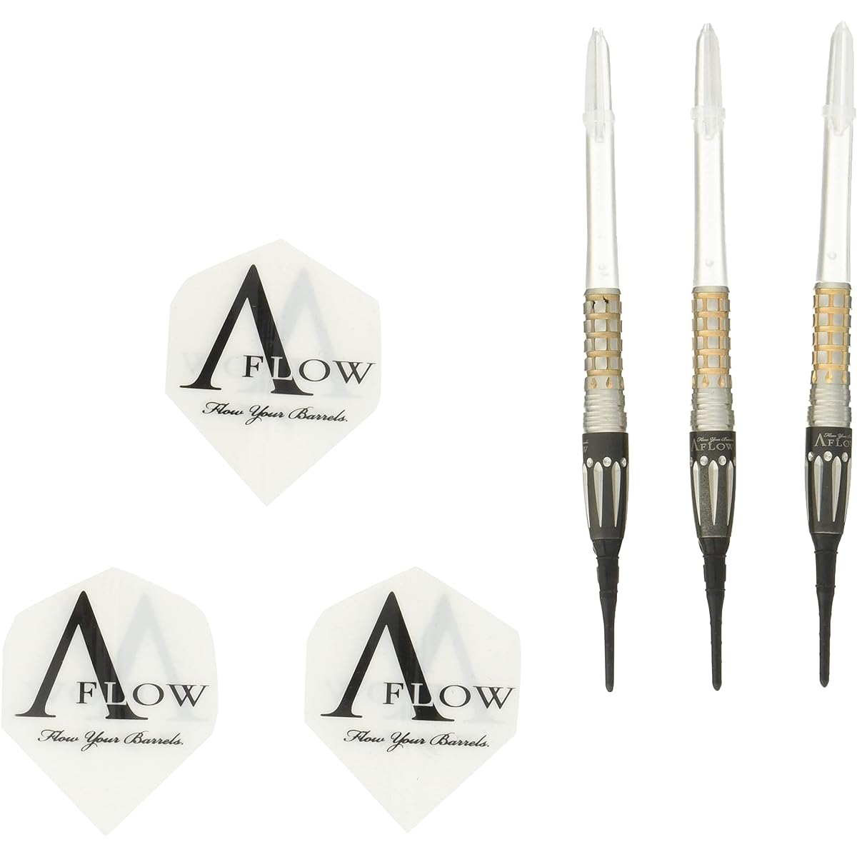 Dynasty A-Flow Crystal Line Foray Barrel Soft Darts