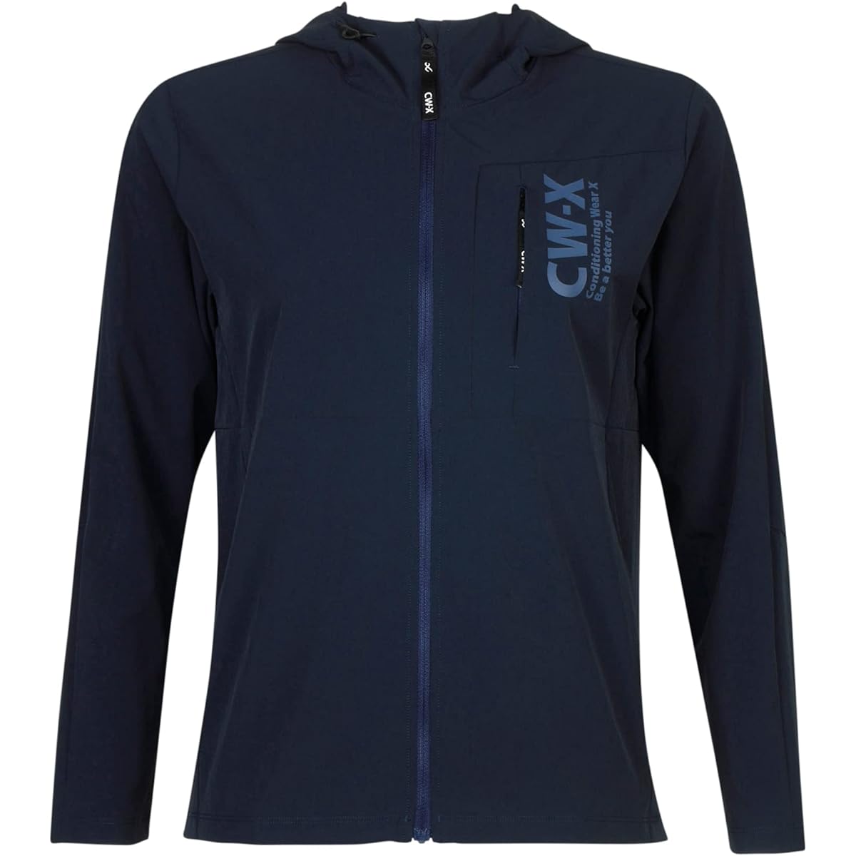[Ceda Blue X/Wacoal] Women's Outer Tops, Hooded Jacket, Water Repellent Material, Style Free, Long Sleeve, DWY559 Women's