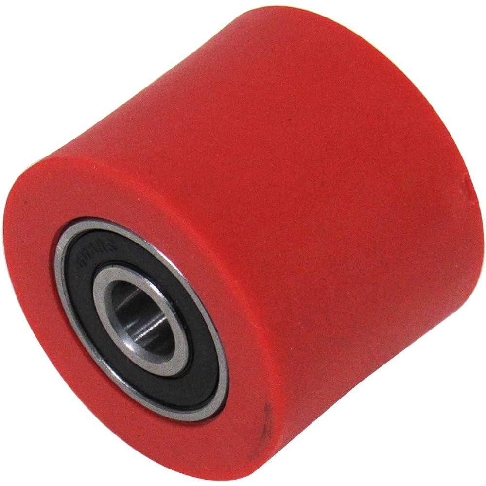 Outlaw Racing Chain Roller Guide 34 x 28mm Red
