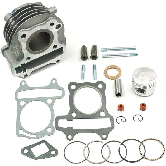 Glixal ATMT1-005 High Performance GY6 50cc - 60cc 44mm Big Bore Cylinder Kit with Piston for 139QMB 139QMA Scooter Moped ATV
