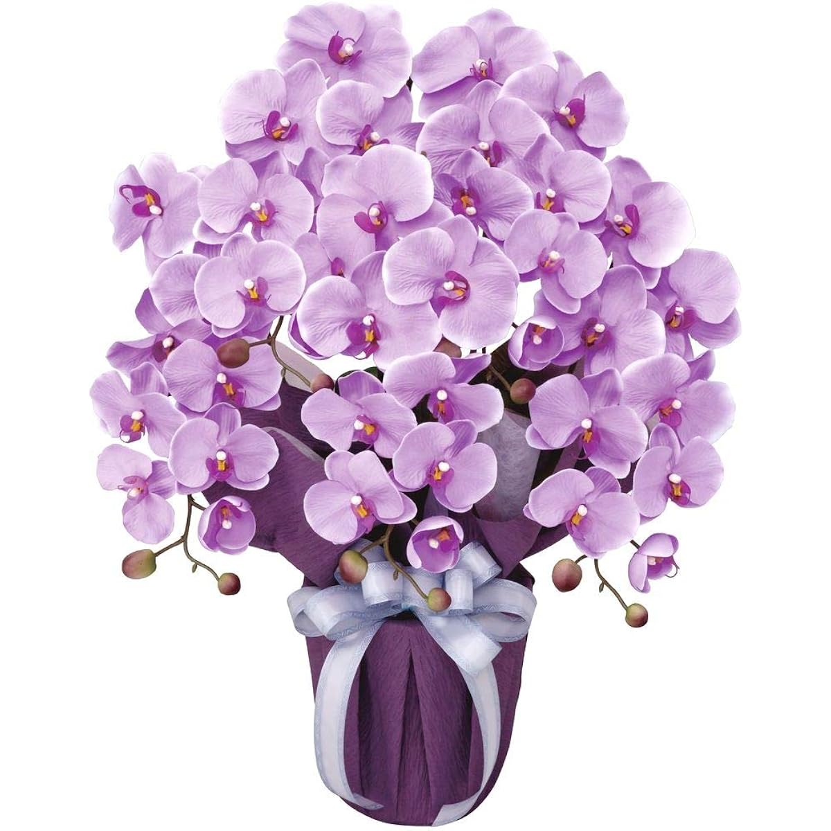 Art Creation Photocatalyst Artificial Flower Light Paradise Elegant Phalaenopsis L 453A80