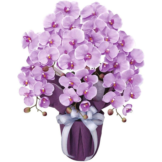 Art Creation Photocatalyst Artificial Flower Light Paradise Elegant Phalaenopsis L 453A80