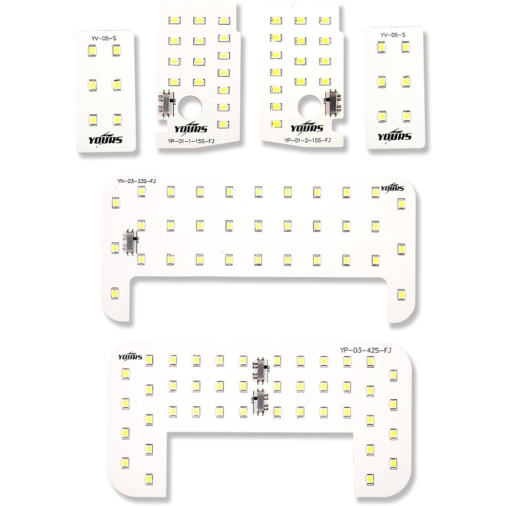 YOURS Toyota Land Cruiser Prado 150 Series [C Set] Compatible only with TX-L (5-person) after minor change in June 2015 (with dimming adjustment) Specially designed LED room lamp set (with special tools) 150prado-