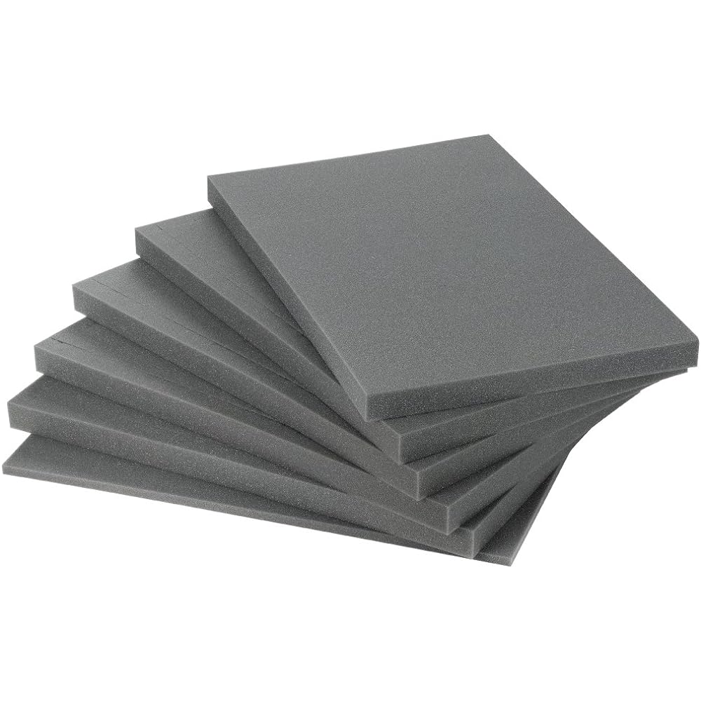 HOZAN Buffer Urethane, 6 pieces, 4 pieces with 20 x 20 mm cuts, 2 pieces without cuts, B-73-1 For B-73