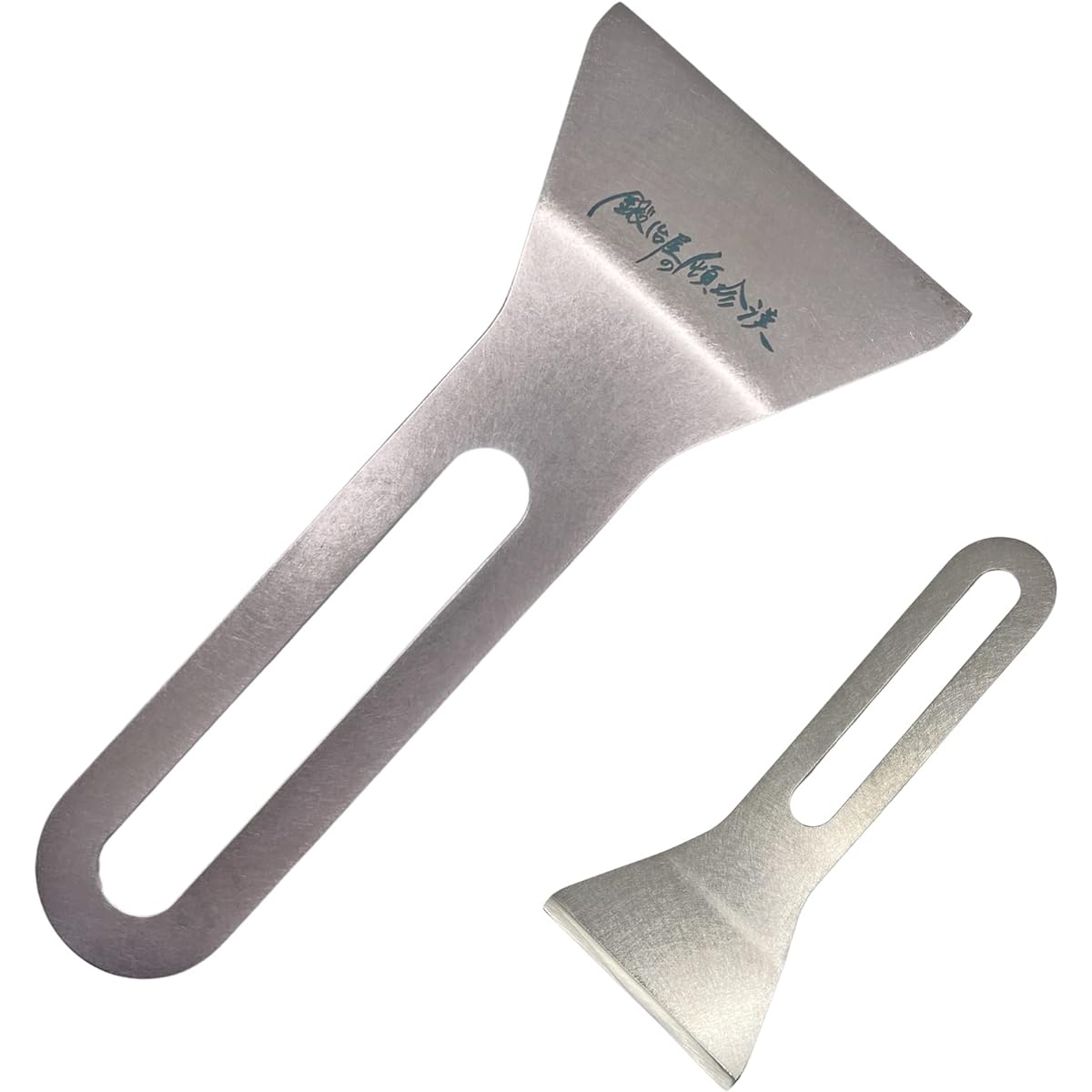 Blacksmith's Tonchinhan Scorch Removal Spatula Scraper Spatula Stored in Mestin Solo Camp Iron Plate Stainless Steel