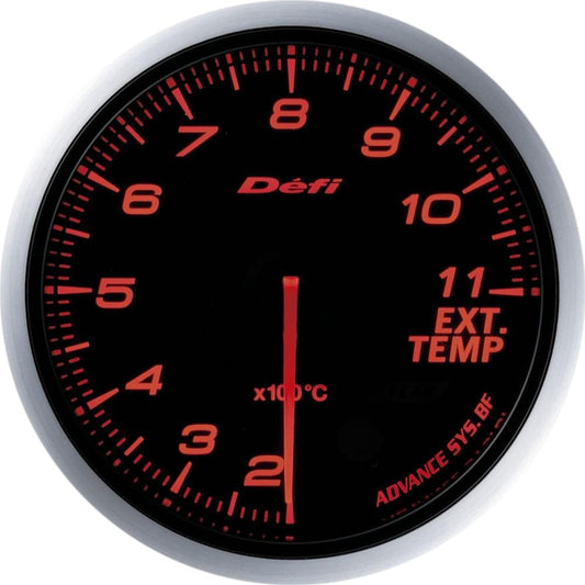 Nippon Seiki Defi Meter [Defi-Link ADVANCE BF] Exhaust Temperature Meter (Amber Red) DF10602
