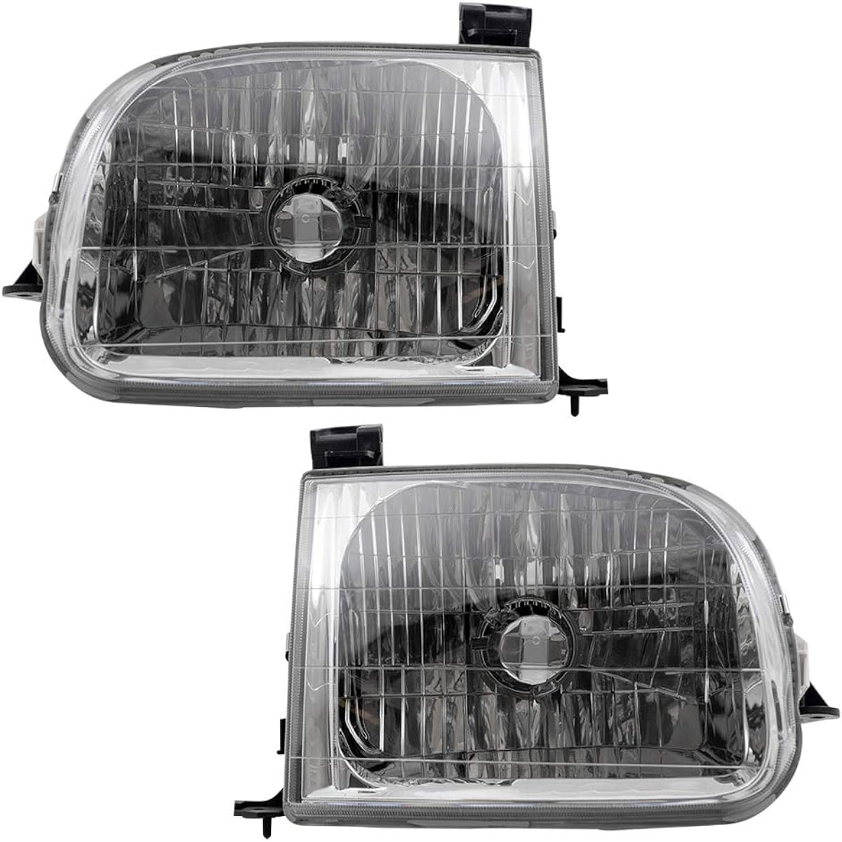 BROCK replacement driver and headlights for passenger seats 2000-2004 Tandra Regular Access Cab Pickup Track 811500C010 81100C010