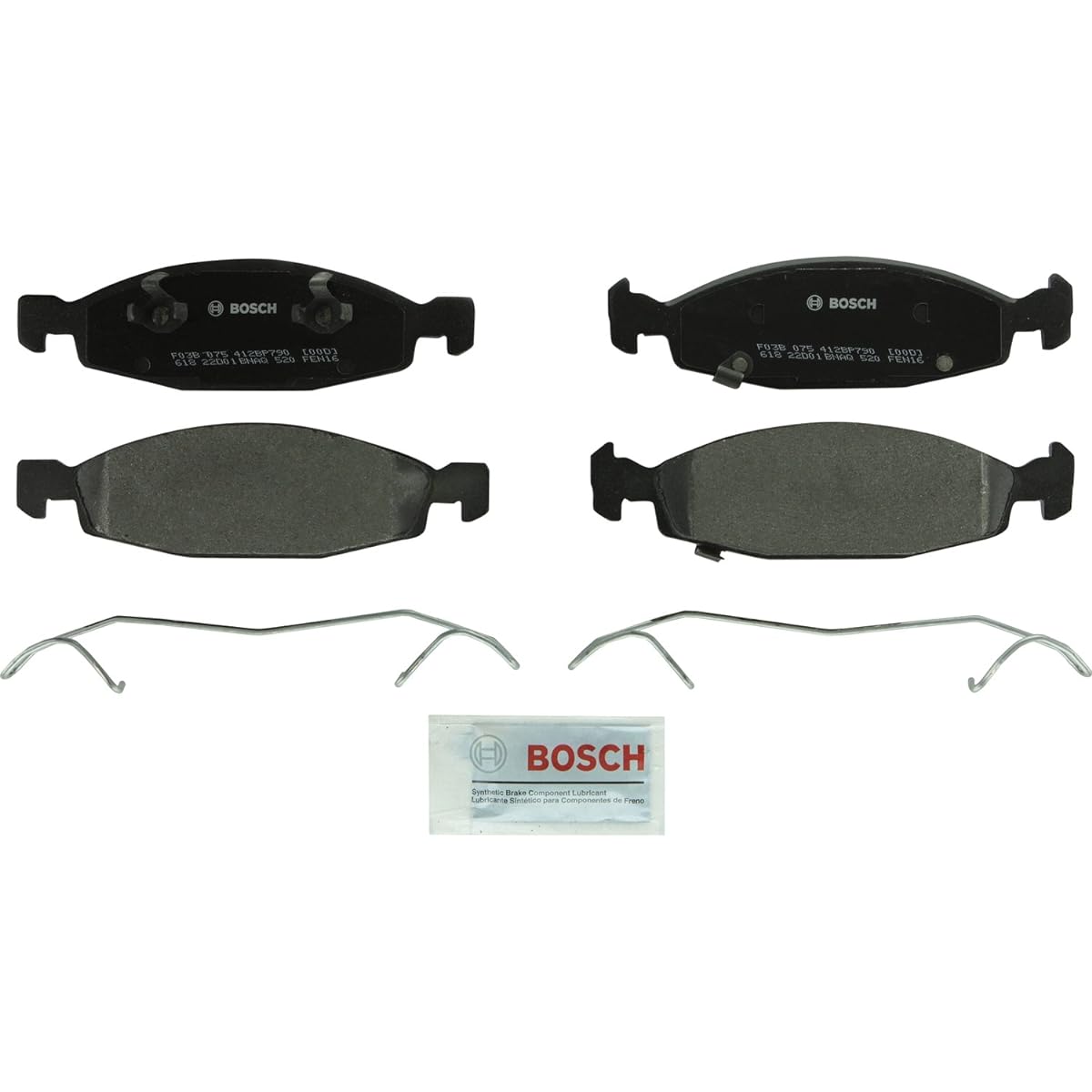 BOSCH BP790 QUIETCAST Premium semi-metallic disk brake pad set 1999-2002 For Jeep Grand Cherokee Front