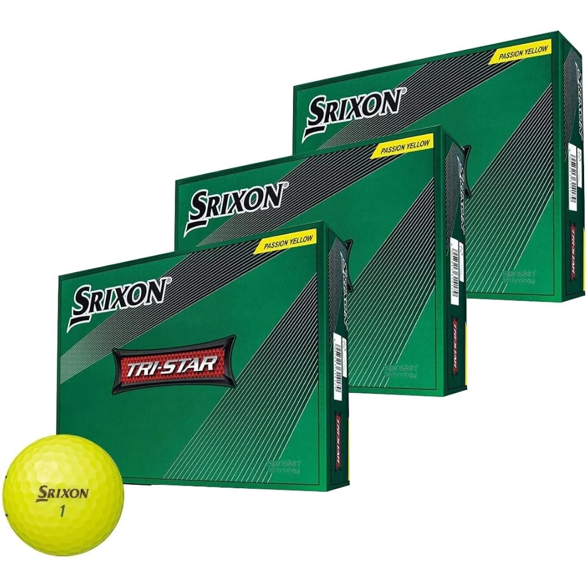 [3 dozen] DUNLOP golf balls SRIXON TRI STAR 2022 model with bonus