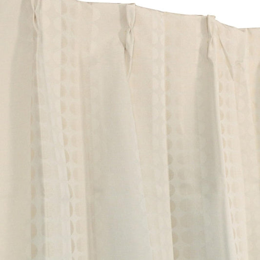 Arie 1st grade blackout, heat insulation, sound insulation, shape memory processing curtains, Largo, set of 2, 100 x 200 cm, Ivory