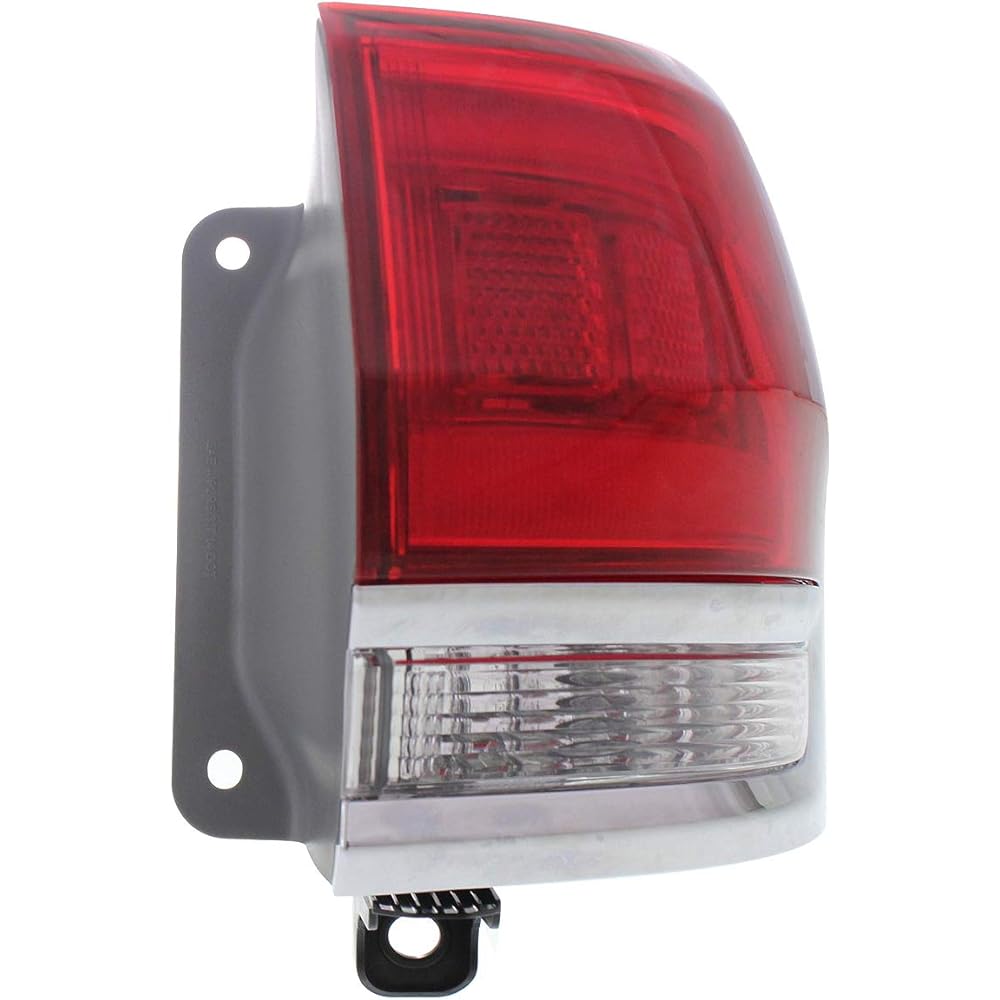 EVAN FISCHER side passenger side outer tail light assembly 2014-2021 JEEP GRAND CHEROKEE 2022 Grand Cherokee with light bulb