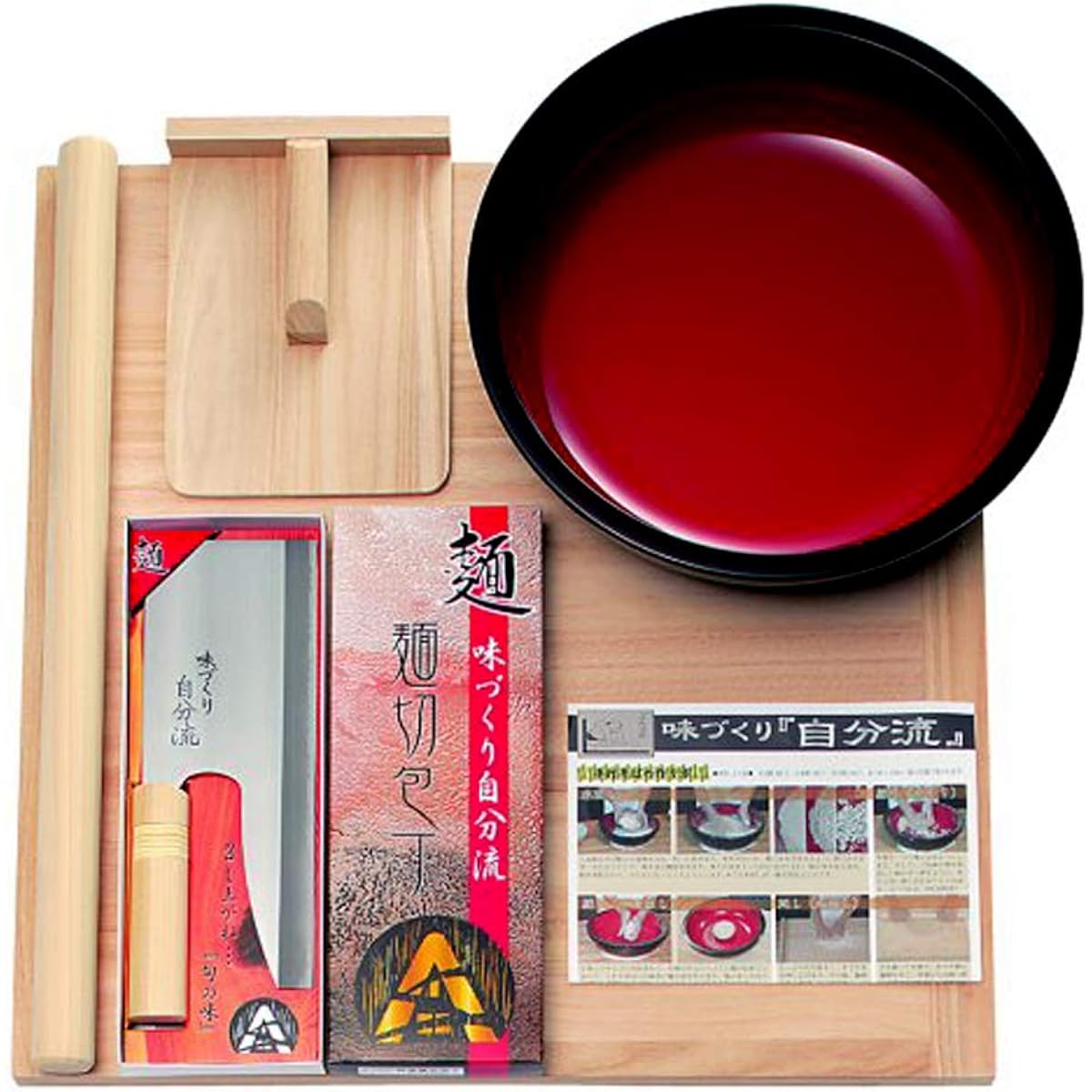 Toyotoshi Home noodle making set B with instruction manual for making soba A-1280