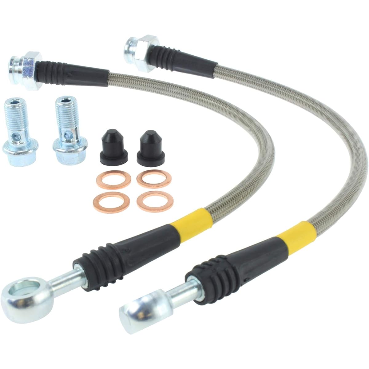 STOPTECH 950.42507 Stainless steel brake hose kit rear stainless steel brake hose kit