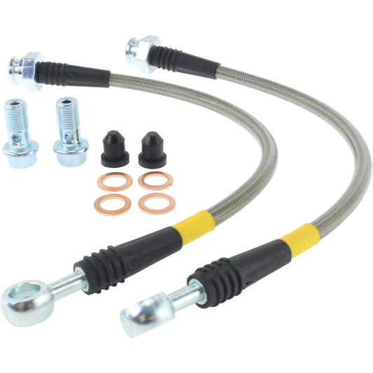STOPTECH 950.42507 Stainless steel brake hose kit rear stainless steel brake hose kit
