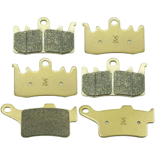 SYUU Motorcycle Replacement Front Rear Brake Pad Brake, Can Am Spyder F3-S SE6/SM6 Spyder F3/F3-T 15-17 FA630F FA631R