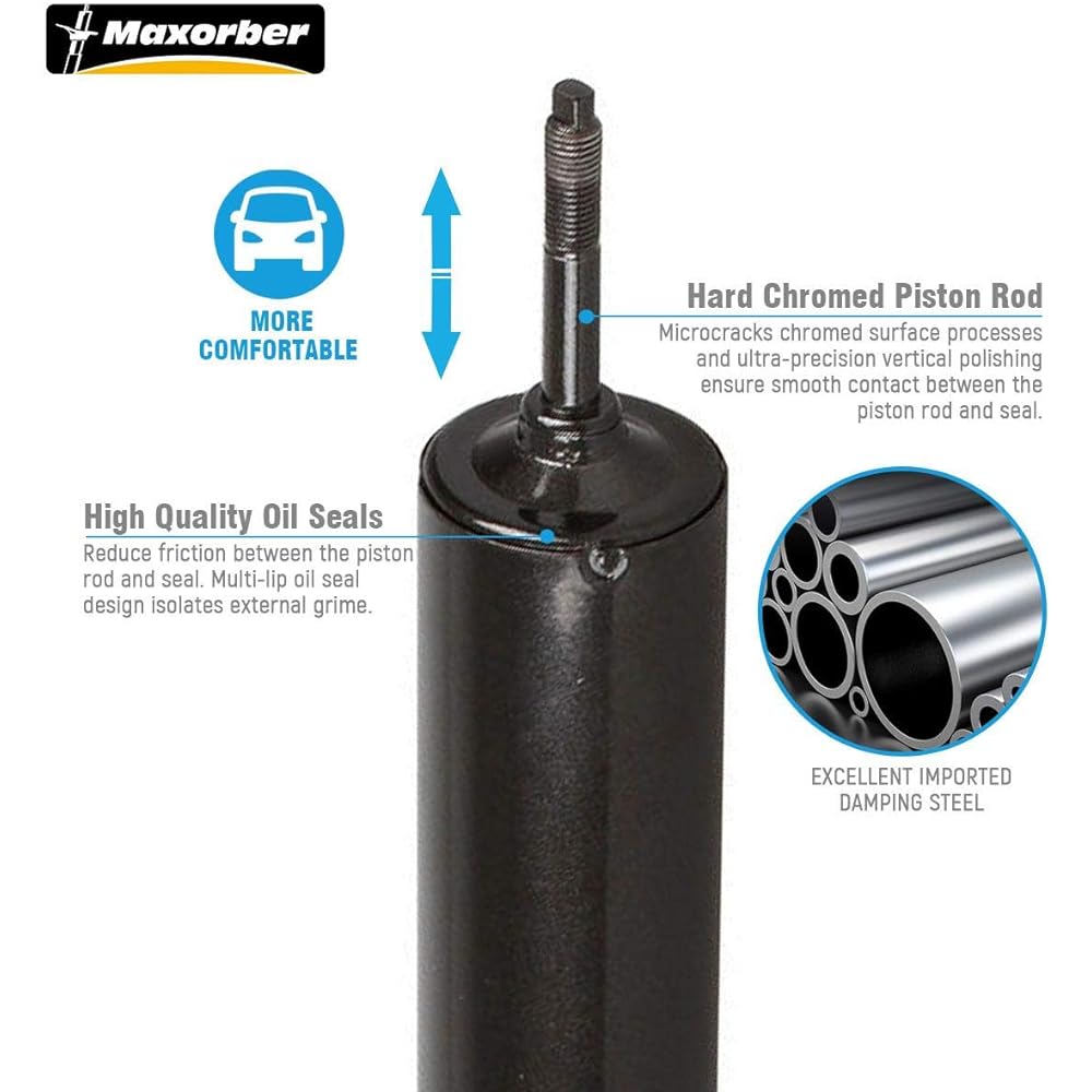 MAXORBER Rear Set Shock Struts Absorber Escape 2001-2007 Compatible Mazda Trivate 01-06 Mercury Mariner 05-07 Shock Absorver 344356 312589 313480 313478 313478