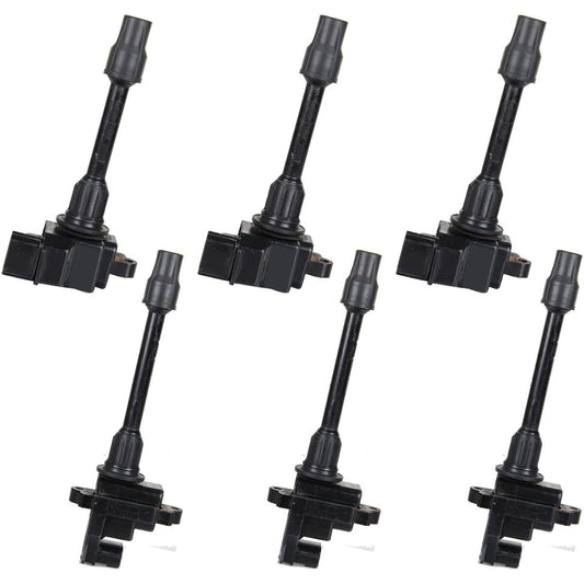 ENA Ignition Coil Frontoria 6 Pack 1995-1999 Nissan Maxima I30 3.0L V6 C1001 C1002 UF263 2244831U16