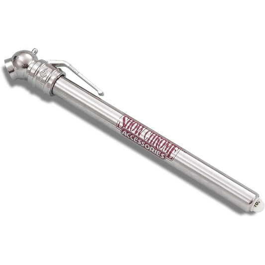 Show Chrome Accessories (4-220) 0-50 PSI Air pressure gauge