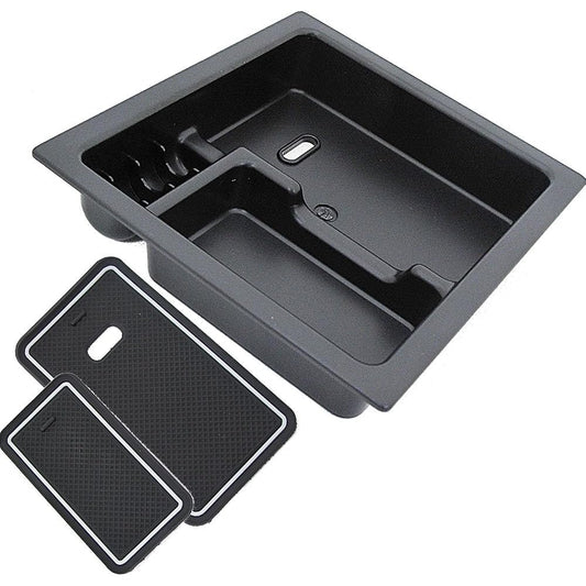 Alphard / Vellfire [30 series] Center console BOX tray [(2) Large console] [Black] ac390
