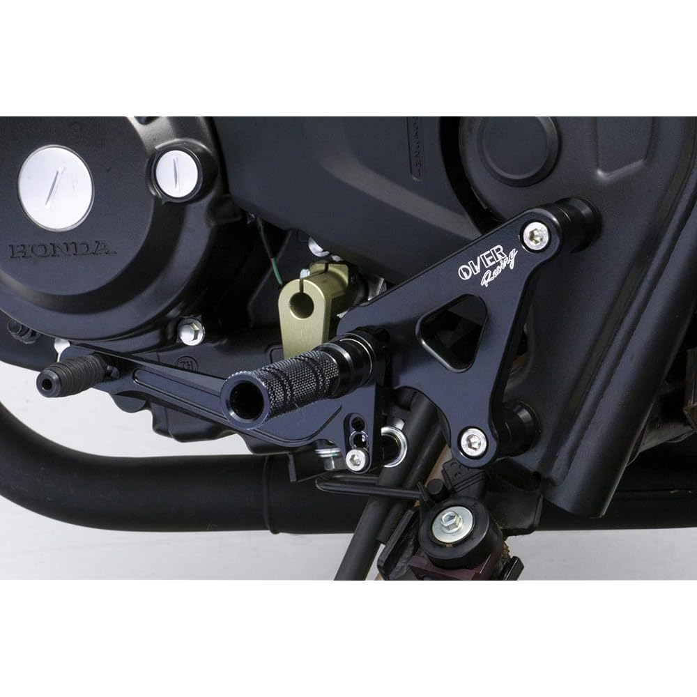 OVER RACING Back Step Rebel 250 Rebel250 4 Position Aluminum Black 51-13-02B