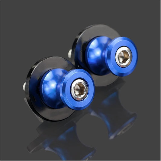 Motorcycle Swingarm Bobbin Spool Motorcycle Accessories 8MM Swingarm Spool Slider Stand Screw For Kawasaki Z1000Z 1000 Z1000SX 2015 2016 2017 2018 2019 2020 (Color : Blue)