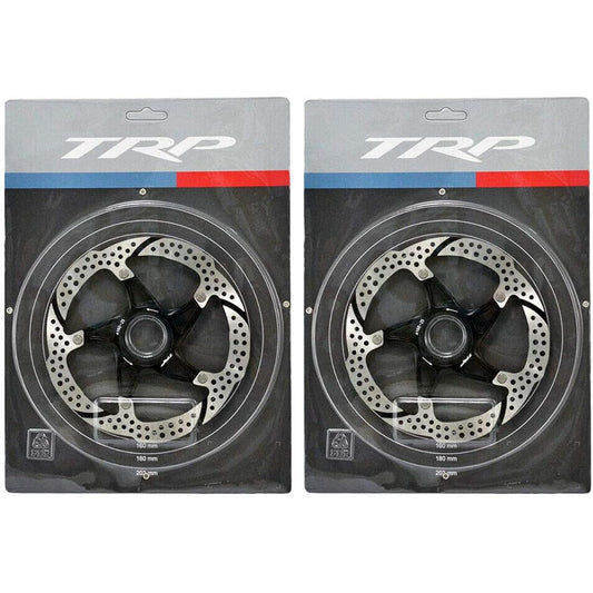 TRP TRP-25 Heat Dispersion 160mm Centerlock MTB Bike Disc Brake Rotor, 2PCs, STB2229