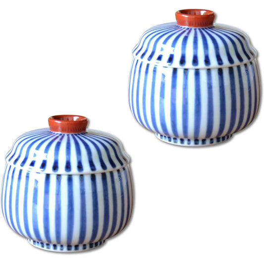 Chawanmushi bowl Chawanmushi bowl set of 2 Tableware Arita ware Shumaki Jugusa