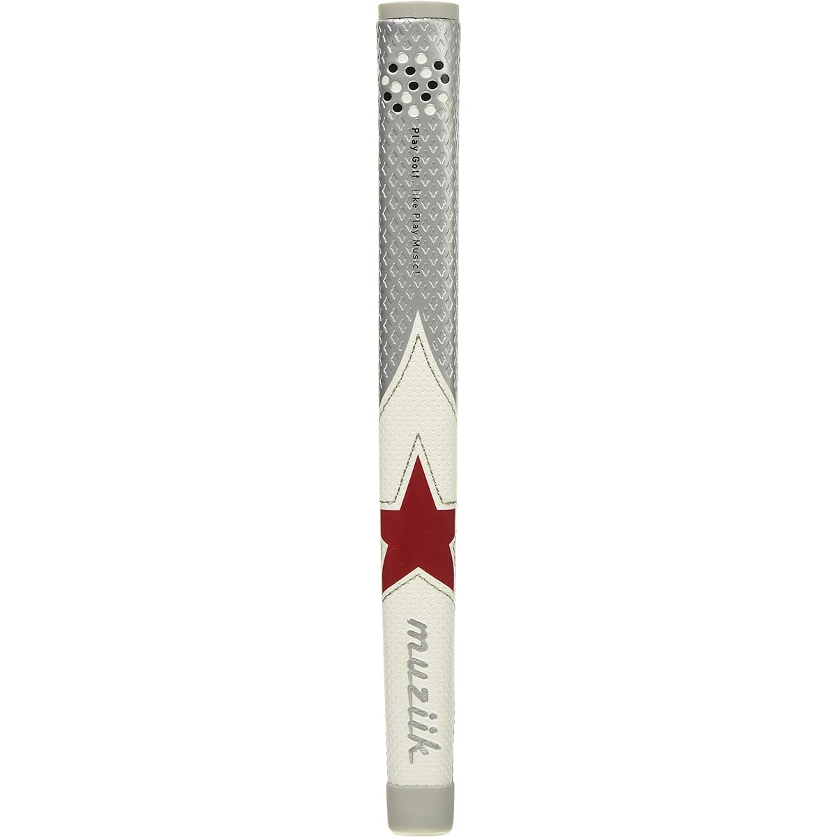 muziik Grip Putter Grip Muziik One Star PCV SVRD Unisex PCV-SL/RWH-01