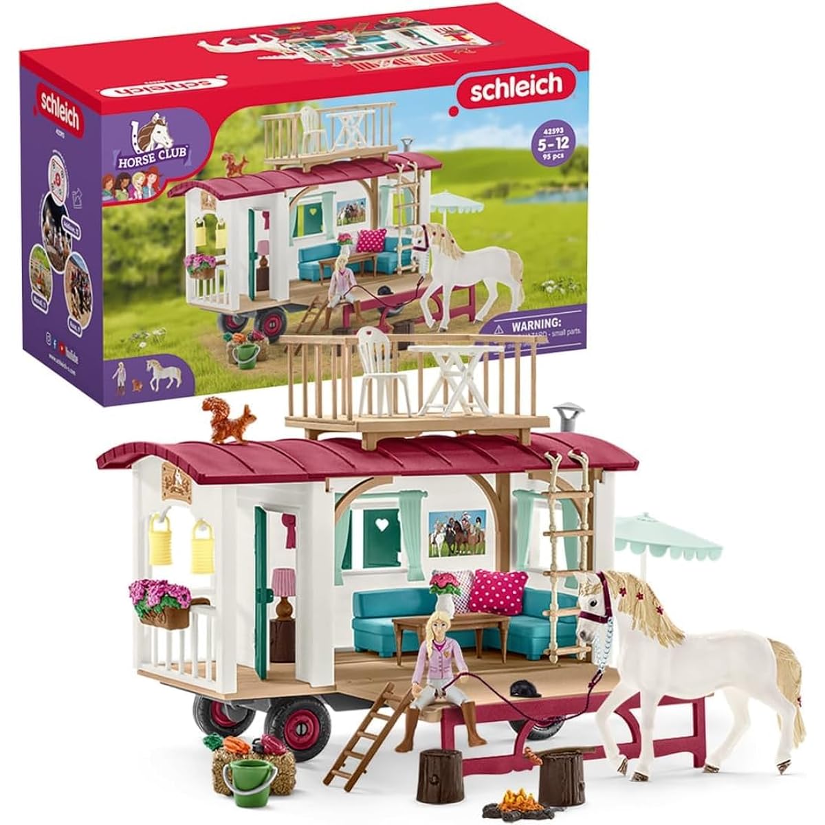 Schleich Horse Club Camping Van 42593