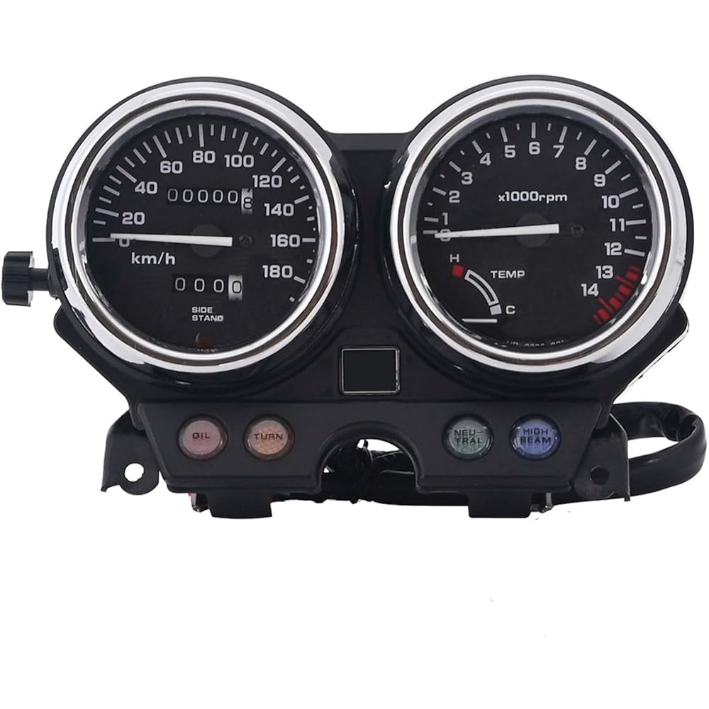 Odometer Equipment Assembly Gauge Meter Cluster Speedometer Odometer Odometer Fit Meter Fit JADE250 Jade 250 CB-1 CB400F 89-90 (Color : Jade250)