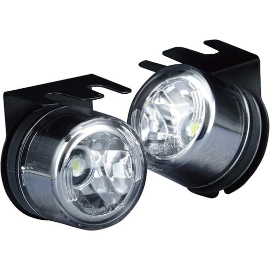 PIAA Motorcycle Assist Lamp LED 6000K 12V2W Dress Up LED Illumination IPX6 Vehicle Inspection Compatible 2 Lamps MLL6