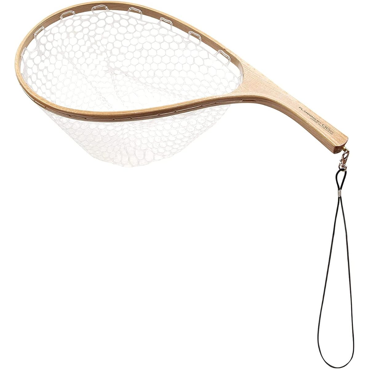 Osaka Fishing Gear (OGK) Wooden rubber landing net ideal for trout fishing