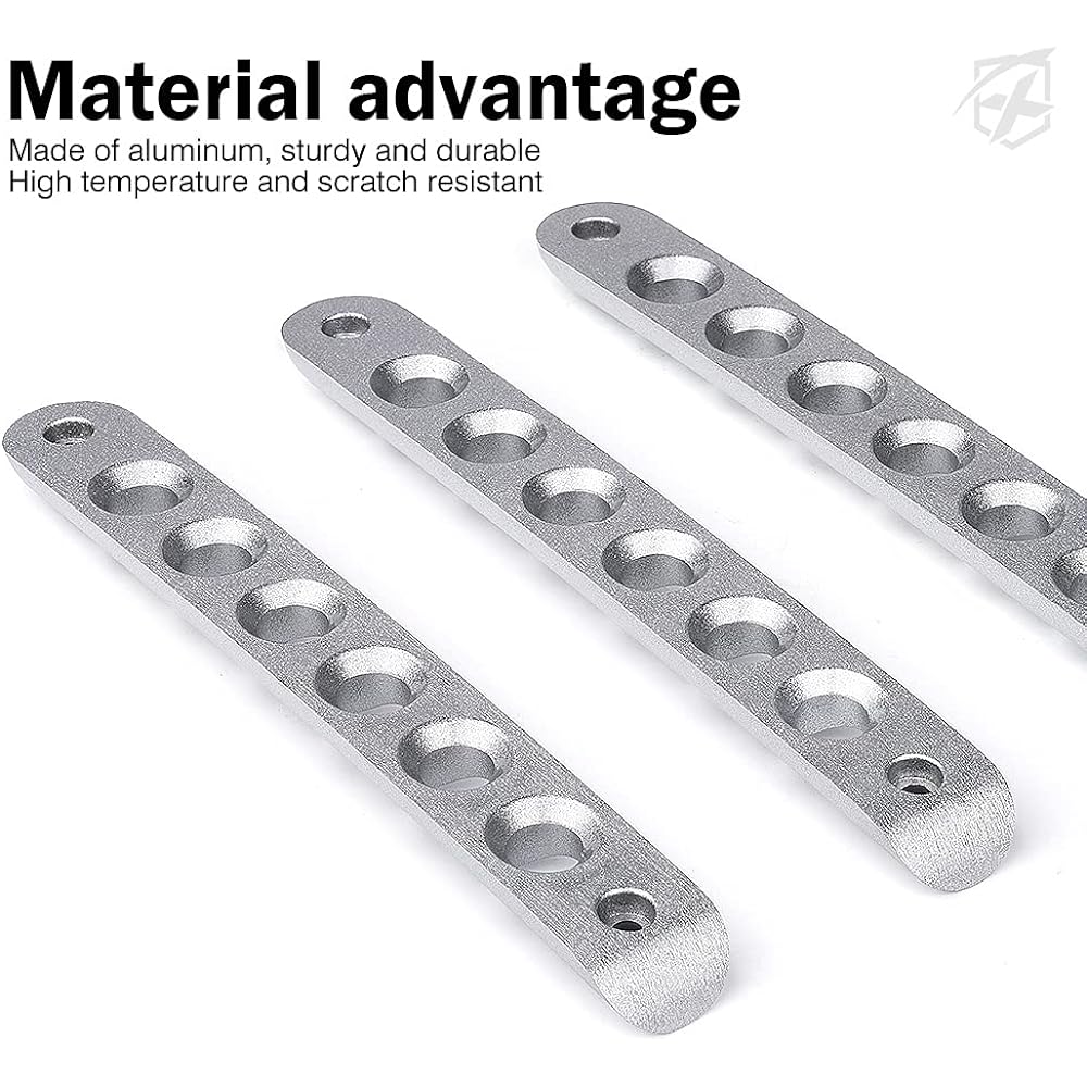 XPRITE 5/Set glossy aluminum door grab handle insert cover rim 2007-2018 JEEP WRANGLER JK & UNLIMITED 4 door compatible Silver