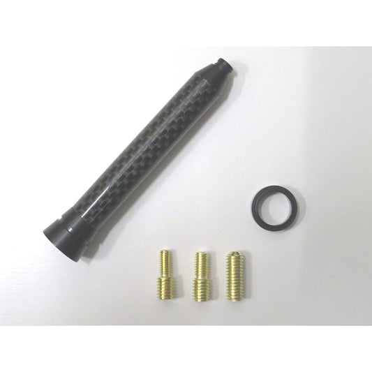 Short Antenna Real Carbon Extension Type Alumite Black Peugeot 208 12/11-A9C5F02 A9C5F03 A9CHM01 A9HM01 A95F01 DRATCBBE-PG011