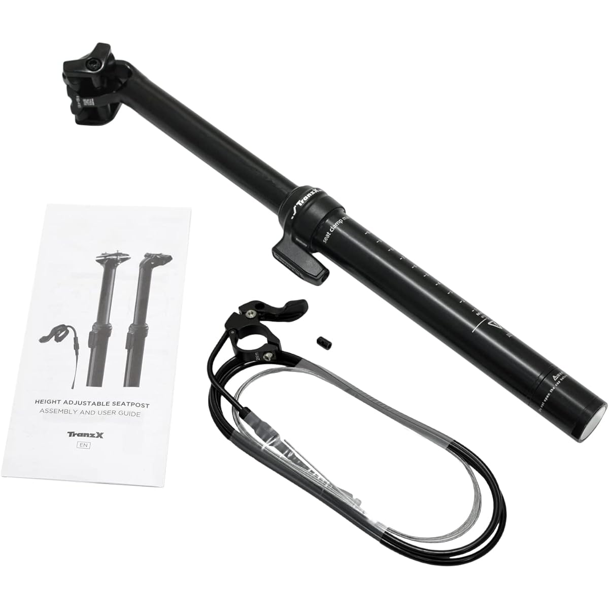TranzX YSP22 Remote External Dropper Post 30.9X410mm Travel 125mm, TX2594