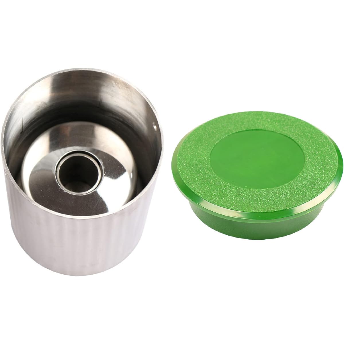 Famimueno Golf Cup Cover Lid Lid Hole Practice Garden Metal Training Sound