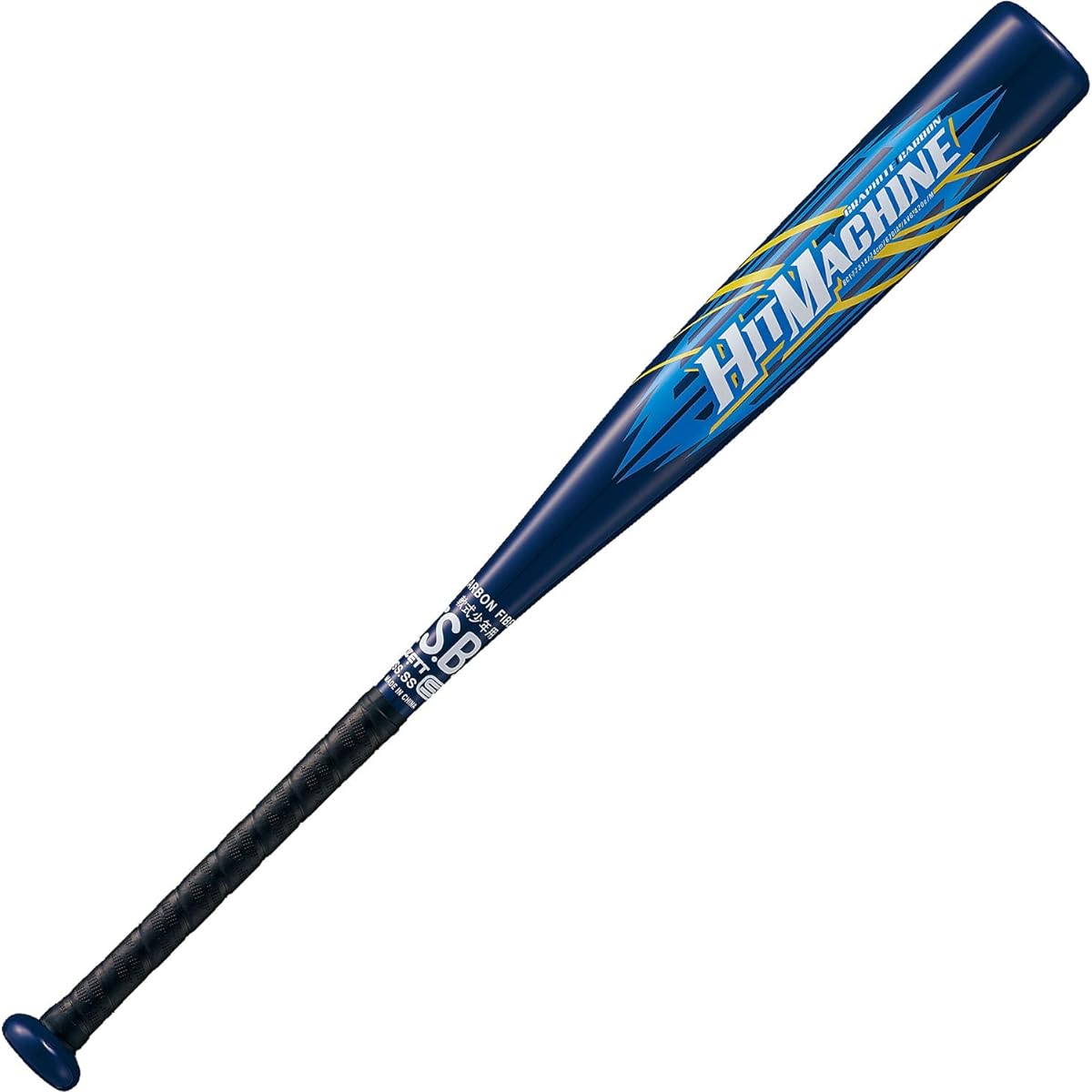 ZETT Soft Baseball Bat Hit Machine Made of FRP (Carbon + Glass)