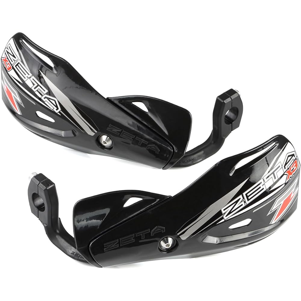 ZETA Impact X3 Handguard Black General Purpose (Handlebar Required Clamp Width 14mm) ZE74-4101