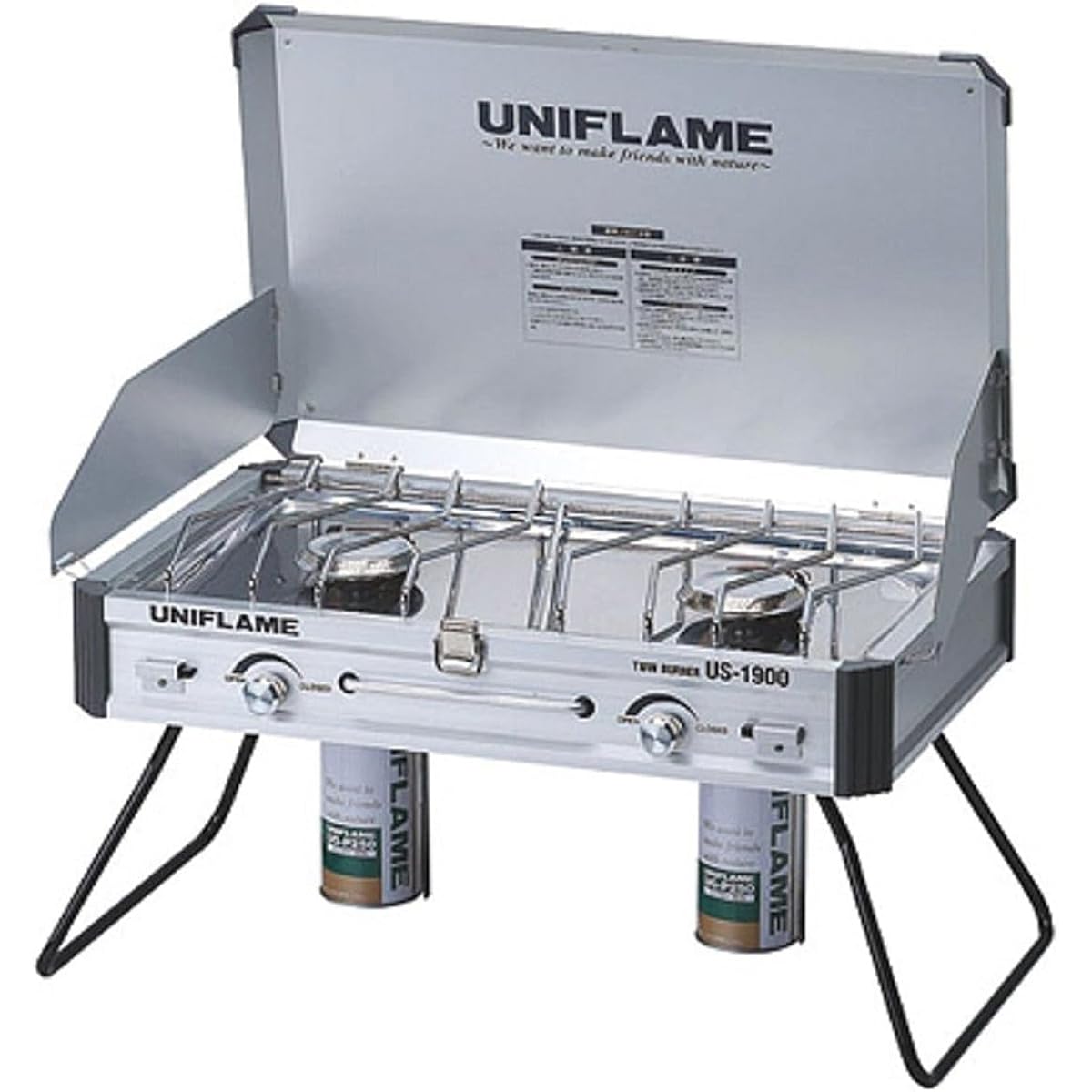 Uniflame Twin Burner US-1900 610305
