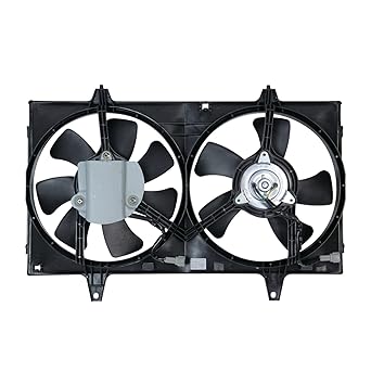 TYC 620050 Cooling Fan ASembri 1996-1999 NISSAN MAXIMA Black