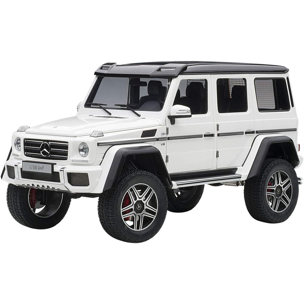AUTOart 1/18 Mercedes-Benz G500 4×4 Squared White Finished Product