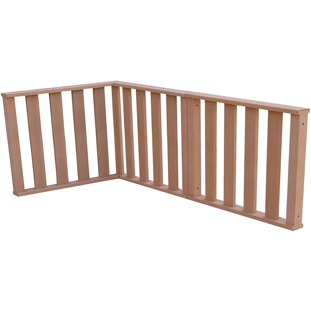igarden Wood Deck Fence High Type Natural H800mm Set of 3 i10368_3h_n