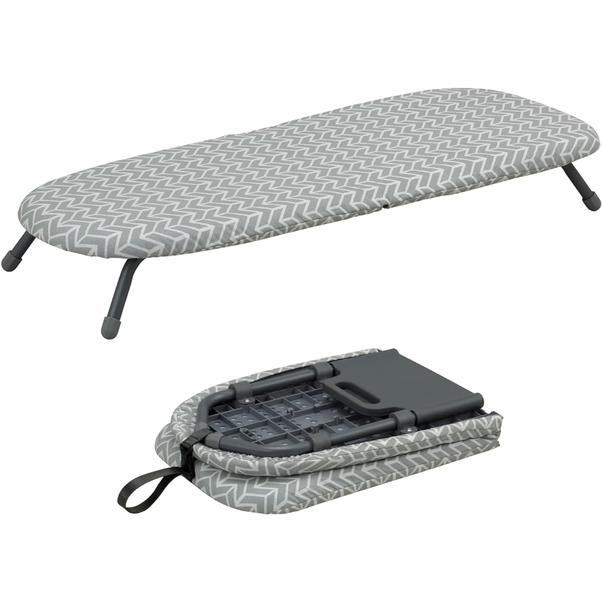 CB Japan Ironing Board Foldable 1.5kg Lightweight Design Closet Storage Scandinavian Pattern Steam Ironing Board Tatant Kogure