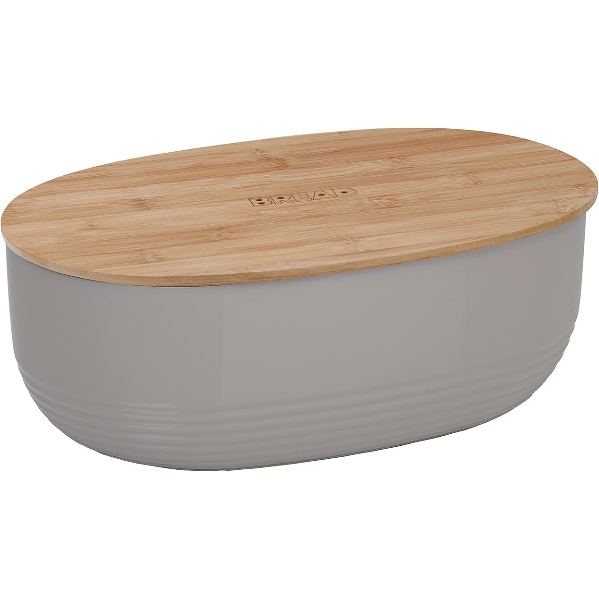 Kela Bread Bin Gray 12062 Size: 37.5 x 23 x H14cm