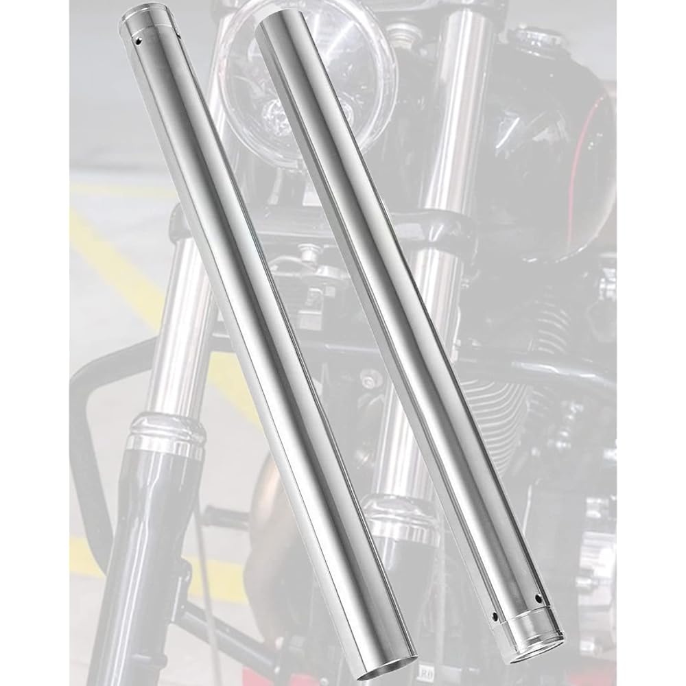 (Tarazon) TARAZON 49mm Front Fork Inner Pipe Tube Harley-Davidson Touring Road King Electra Glide Street Glide 2014-2022 Road Glide Length 22 7/8 inch