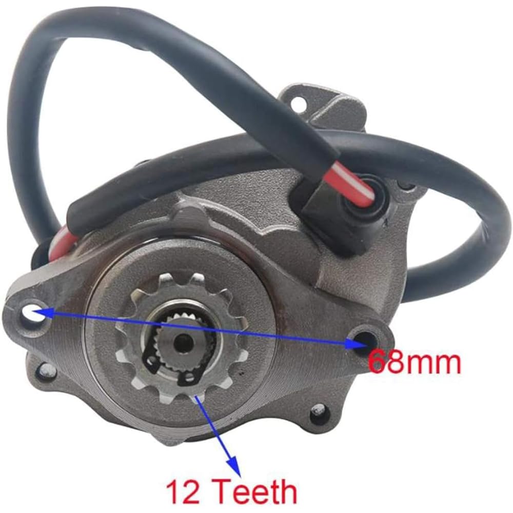 Starter Motor 2 Bolt Lower Mount 50cc 80cc 110cc Locketa Taotao Sun ATV Go -Cart