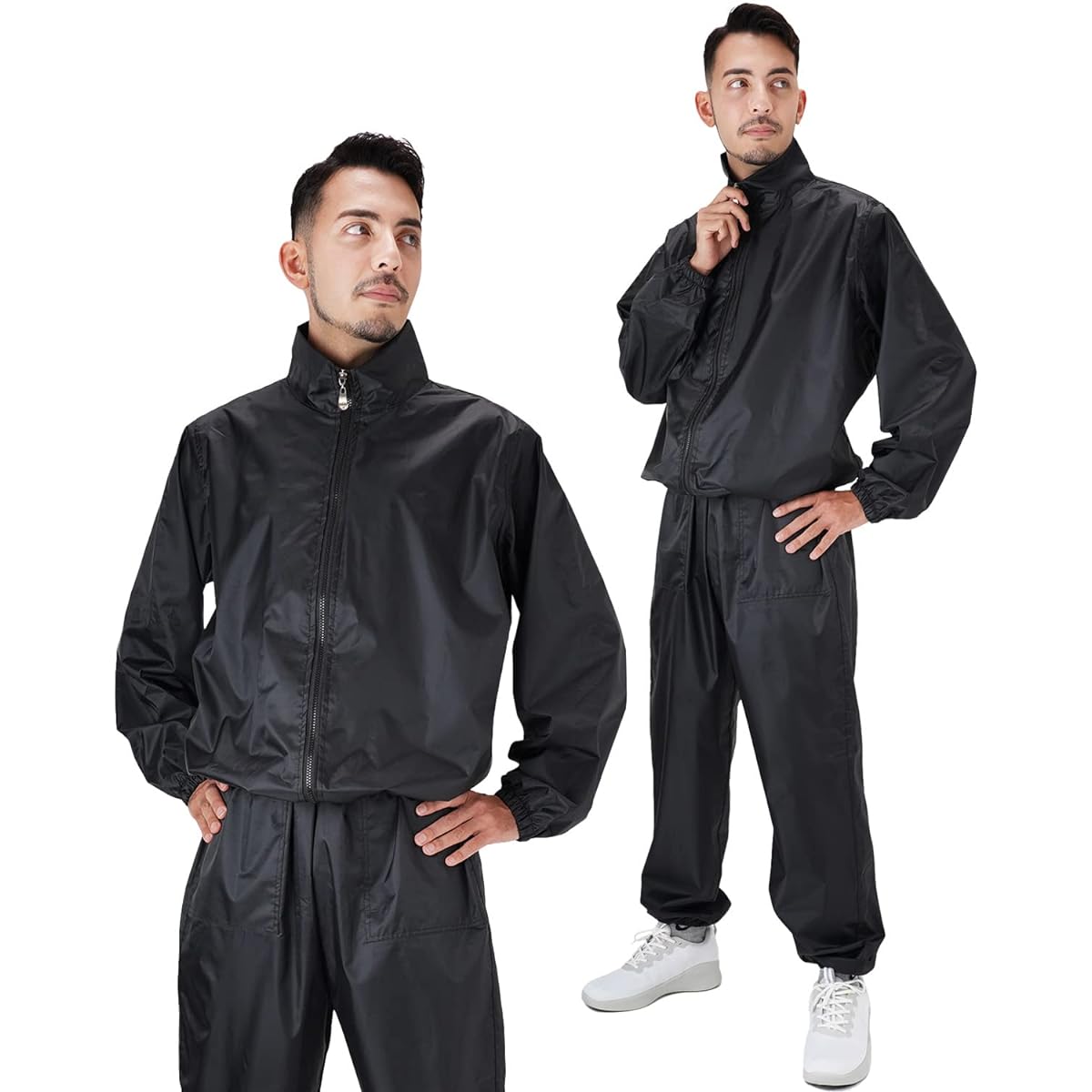 CLOTHASSIS Sauna Suit [Circulating Sweat System] For those who seriously want to lose weight, Weighted weight top and bottom set, Washable, Washable, Large size, Men's, Women's