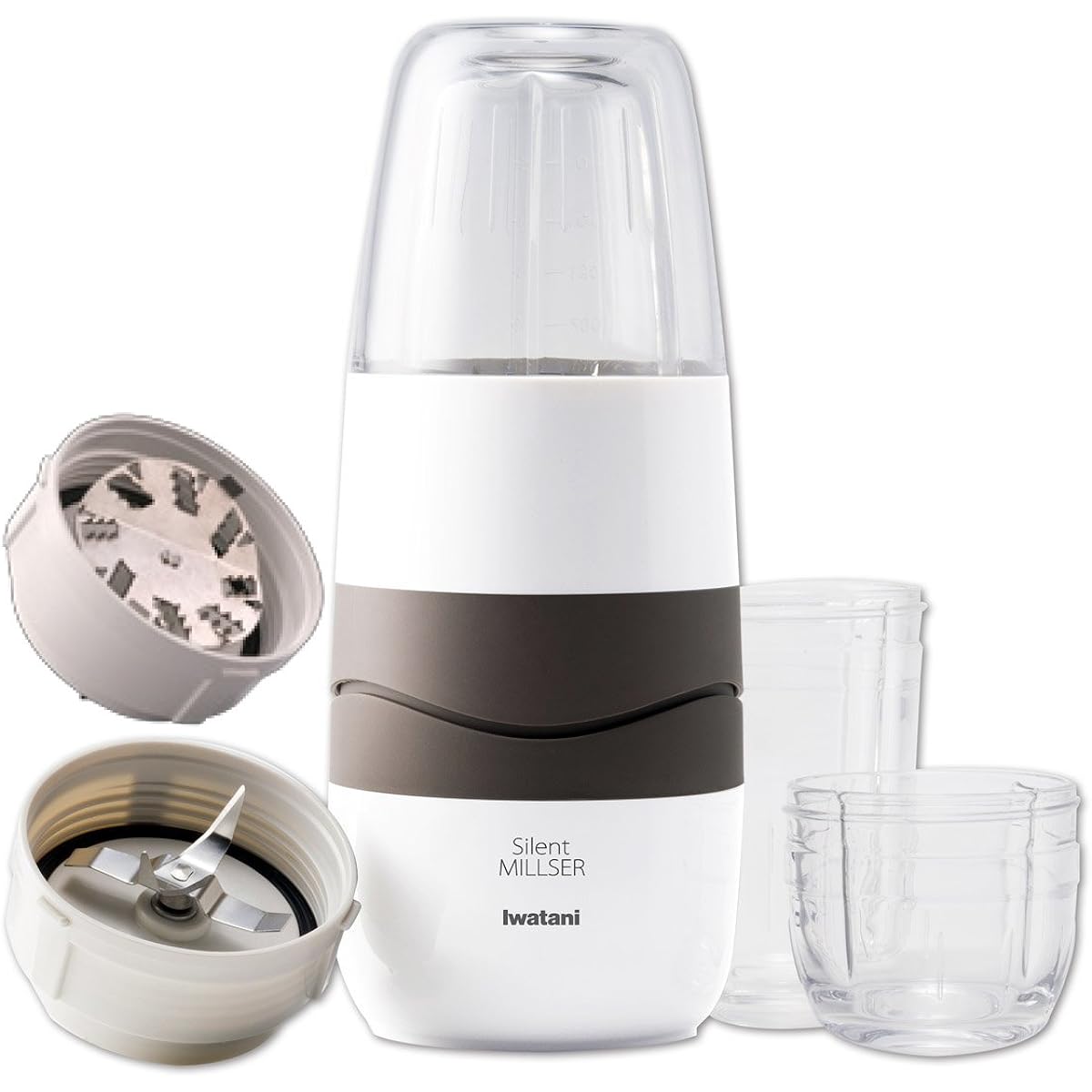 Iwatani Silent Miller Grater Cutter Set IFM-S30G-SET