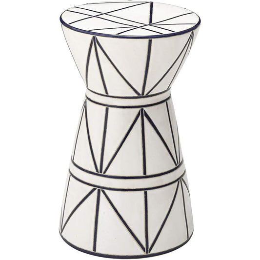 Higashitani Entrance Stool B White CLY-21B